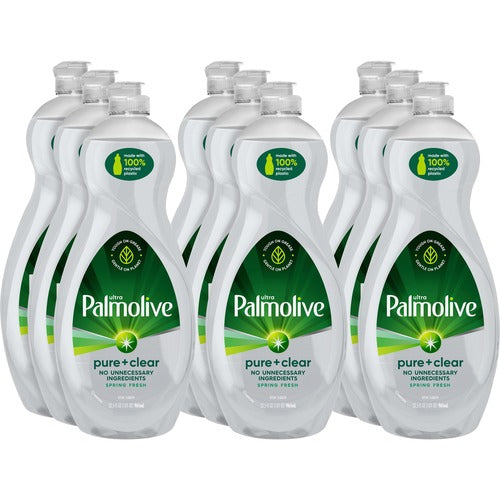 Colgate-Palmolive Company Dishwashing Detergent, f/Manual, Liquid, 32.5 oz, 9/CT, CL