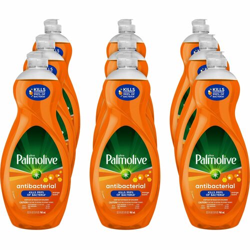 Colgate-Palmolive Company Dishwashing Detergent,Liquid,Antibacterial,32.5oz,9/CT,OE