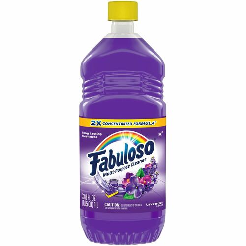 Colgate-Palmolive Company Fabuloso Lavender Cleaner, 33.8oz., Lavender