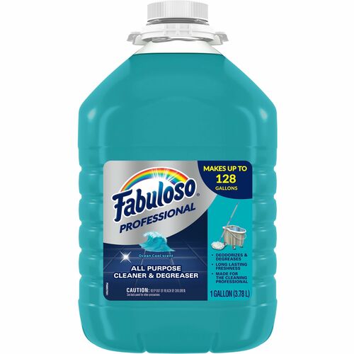 Colgate-Palmolive Company Multipurpose Cleaner, Ocean Cool, 1 Gallon, 4/CT, Blue