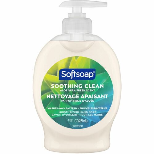 Colgate-Palmolive Company Liquid Hand Soap, Aloe Vera, 7.5 fl. oz., Pearl