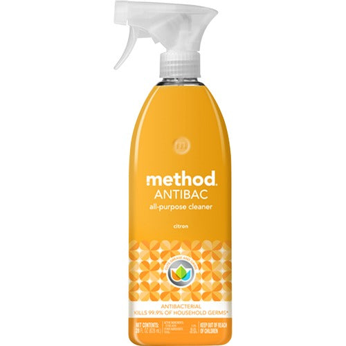 Method Products Disinfectant/Cleaner Spray,Antibacterial,Citron,28oz,OE