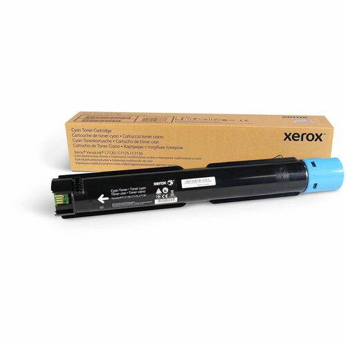 Xerox TonerCartridge,ExtraHiCap,f/VersaLinkC7120,OEM,18500PgYd,CYN