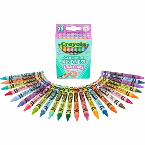 Crayola Crayons,24 Colors,Colors of Kindness,24/PK,AST