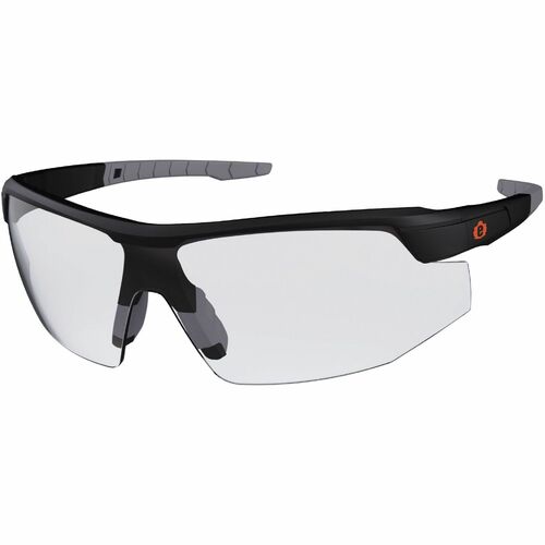 Ergodyne SafetyGlasses,BladeFrame,AntiFog,CL Lens/BK Frame-EGO59003