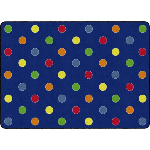 Flagship Carpets, Inc. Rug, Dots, Rectangle, 6'x8'4", Primary-FCIFE40932A