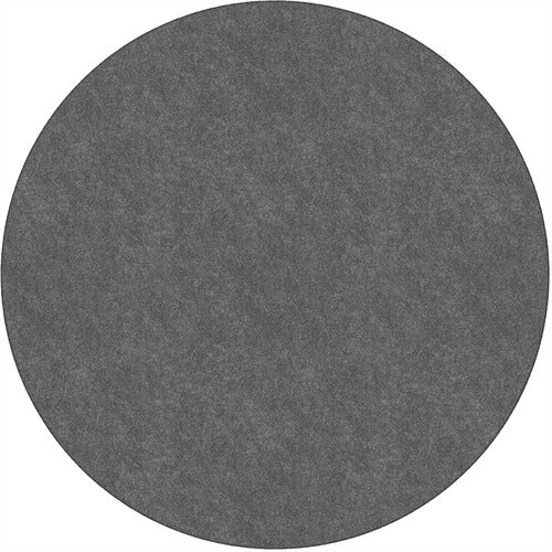 Flagship Carpets, Inc. Rug,SolidColor,StainResistant,6'Round,Gray-FCITS27GY
