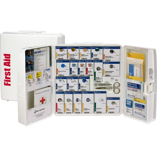 First Aid Only, Inc First Aid Cabinet, ANSI A+ SC, 203-piece, 50 People, WE-FAO90580021