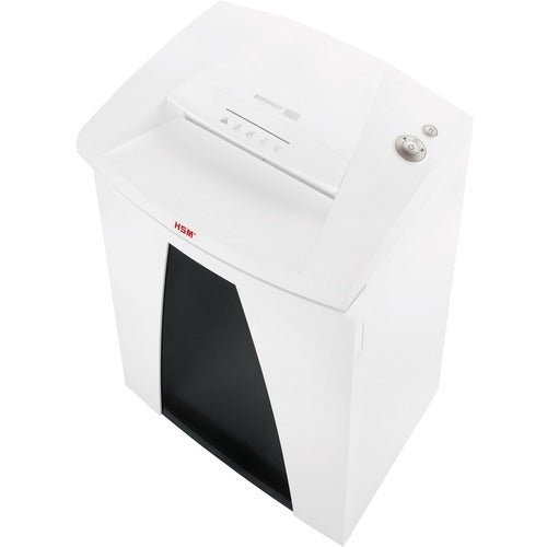 HSM Shredder, Cross-Cut, 22-24 Sht Cap, White/Black