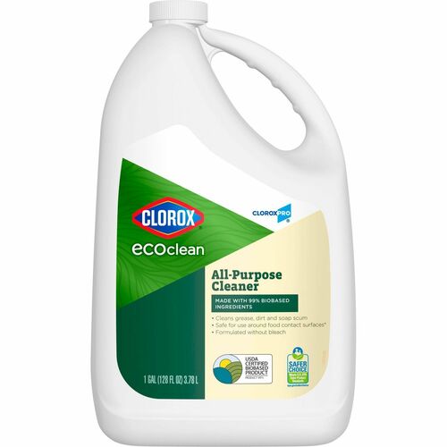 Clorox Company Cleaner,All-Purpose,Kitchen/Bathroom,Refill,128 fl oz,GN/WE