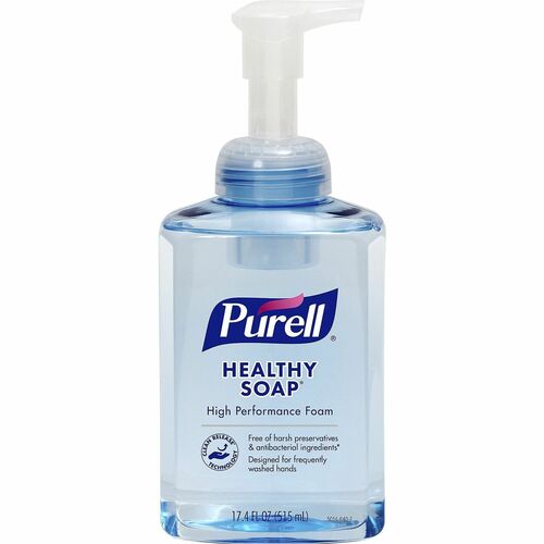 Gojo Hand Soap,Foam,Push Pump,17.4 fl oz,CL-GOJ501404