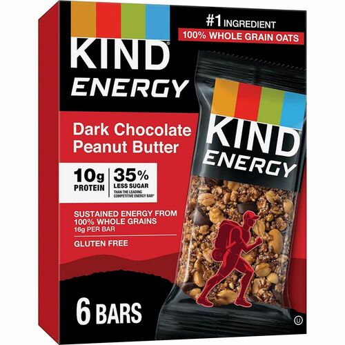 Kind LLC dba Kind Snacks Snack Bars, Energy, KIND, Chocolate/Peanut Butter, 6/BX