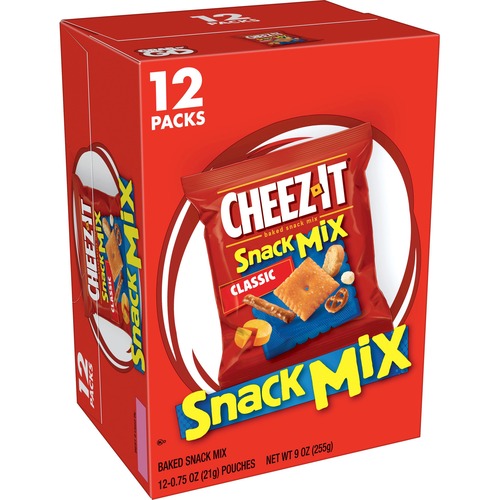 Keebler Co. Snack Mix,Cheezit,Classic,12/BX,RD
