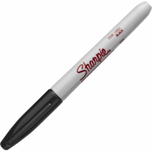 Newell Brands Sharpie Industrial Marker, Fine Point, 1 DZ, Black Ink
