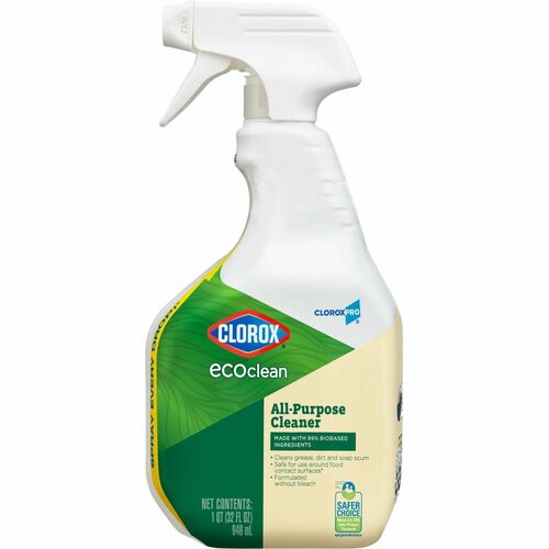 Clorox Company Cleaner,All-Purpose,Kitchen/Bathroom,Spray,32 fl oz,GN/WE
