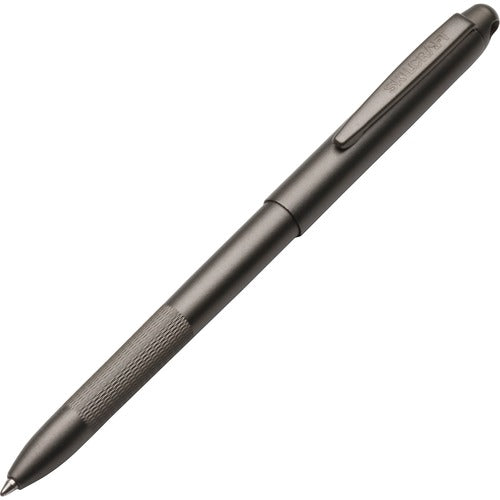 SKILCRAFT Pen,All-Weather,Tactical,w/Cord Loop,1mm,Black Barrel/Ink