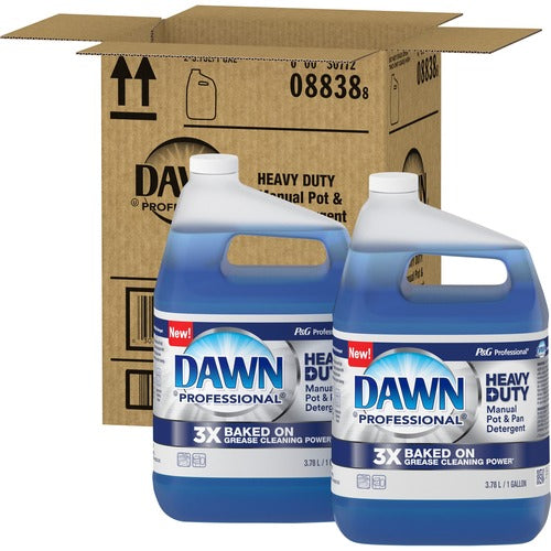 Procter & Gamble Commercial Detergent,f/Pot/Pan/Dish,Hvy-Dty,Liquid,1 Gal,2/CT,100/PL,BE