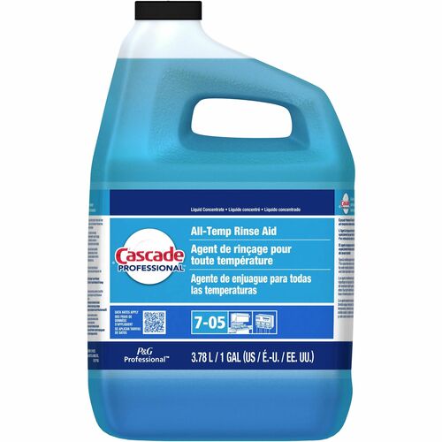 Procter & Gamble Commercial Rinse Aid,f/Warewash,All-Temp,Concentrate,1 Gal,2/CT,BE