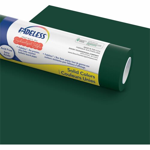 Pacon Art Paper Roll, Fadeless, 48"x50', 50 lb, Enchanted Garden