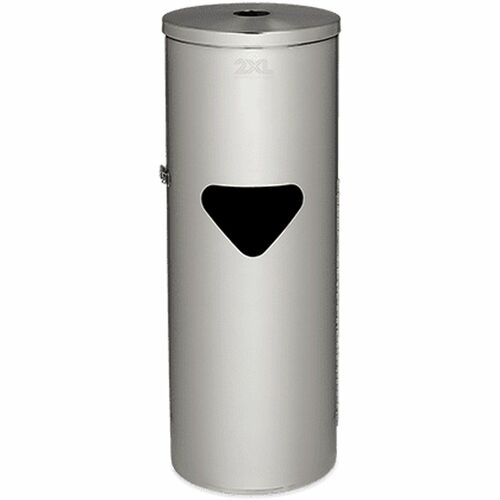 2XL CORP Dispenser, f/Wipes Dispensing, Stainless Steel