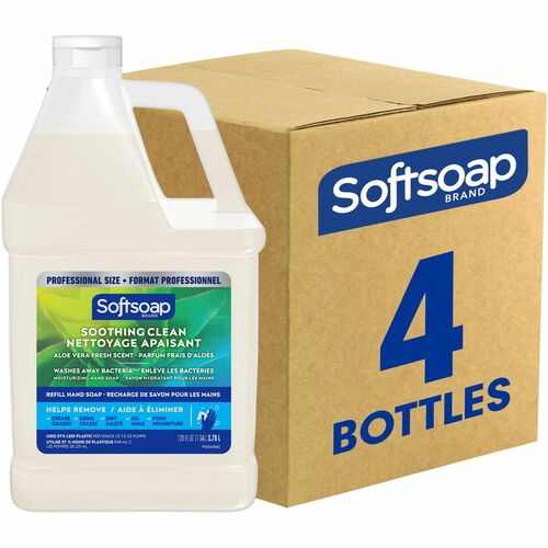 Colgate-Palmolive Company Hand Soap, Liquid, Pro Format, Aloe Vera, 128oz, 4/CT, Pearl