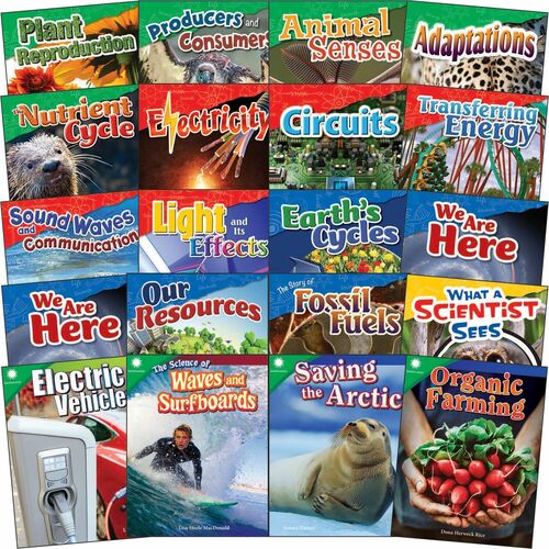Shell Education Teacher Created Materials Book Set,Science,4th Grade,20/ST