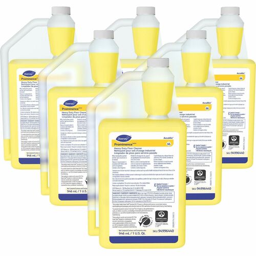 Diversey Care Floor Cleaner,Heavy Duty,Citrus,32 oz,6/CT,YW-DVO94996440CT