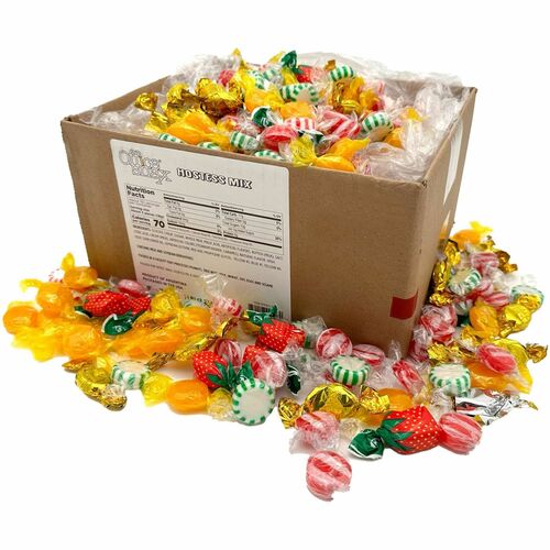 Office Snax Hard Candy,Hostess Mix,Individually Wrapped,5 lb. Bag,MI