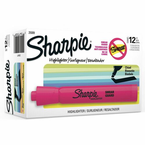 Newell Brands Highlighters,Tank Barrel,Accent,Chisel Point,PK