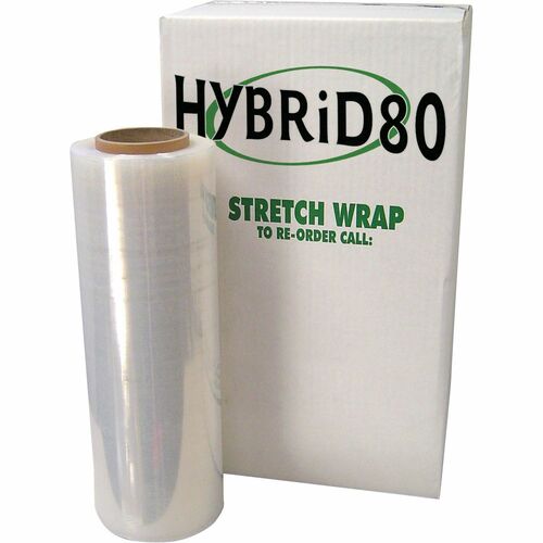 Western Plastics Pallet Wrap,12 Micron,16"x1500',4/CT,CL