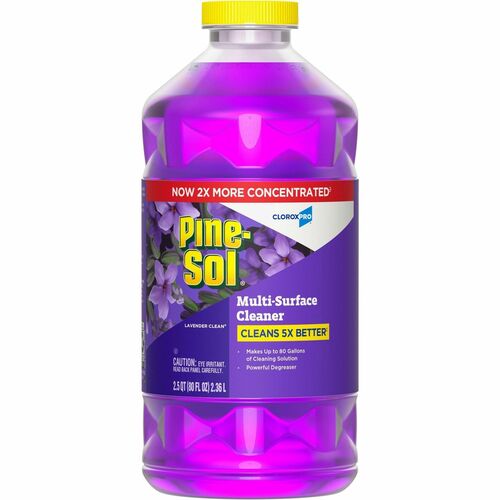 Clorox Company Cleaner,Multi-surface,Lavender,Conc,80oz,PE
