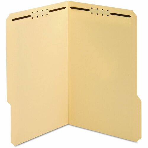 Pendaflex Top Tab Fastener Folder, 0.75" Expansion, 2 Fasteners, Legal Size, Manila Exterior, 50/Box