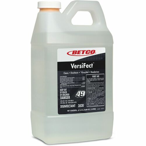 Betco Corporation Disinfectant,Concentrate,FastDraw 49,Fresh Scent,2L
