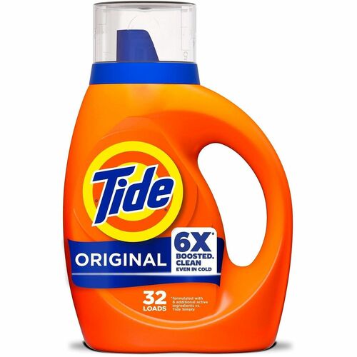 Procter & Gamble Commercial Laundry Detergent,Liquid,Original,32 Loads,42 oz,6/CT,OE