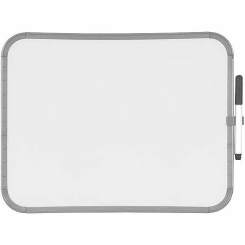 Bi-silque Dry-EraseBoard,Magnetic,w/Marker&Magnets,Frame,11"x14",SR/WE