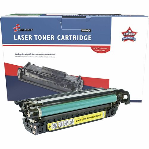 SKILCRAFT Toner Cartridge, Remanuf HP 646X, 12500 Yield, YW