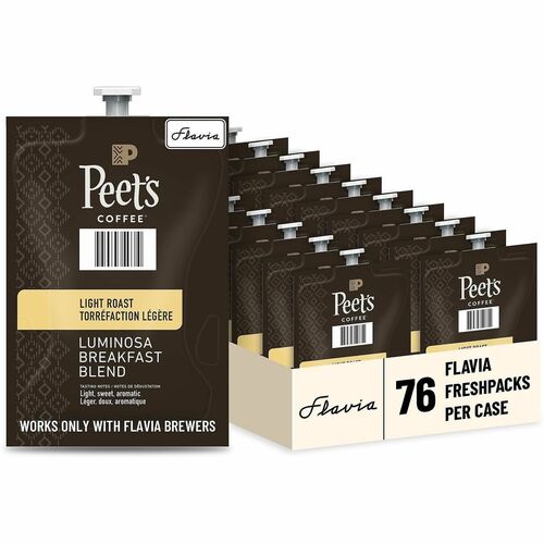 Lavazza Coffee, Peets, Colombia Luminosa, Freshpack, 76/CT, BN