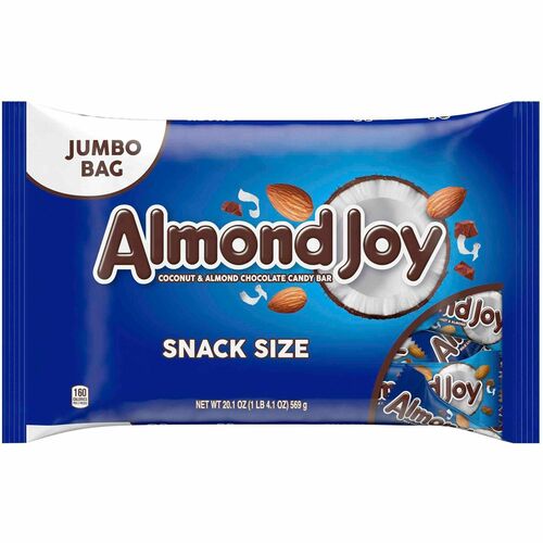 Hershey Co Candy,Almond Joy,Snack Size,2 Bags/CT