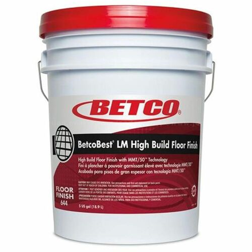 Betco Corporation Floor Finish w/MMT/50, High Build, 5 Gallon Pail