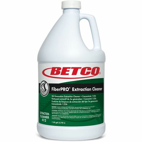 Betco Corporation Cleaner,Extraction,Carpet/Upholstery,1-Gallon,4/CT,GN