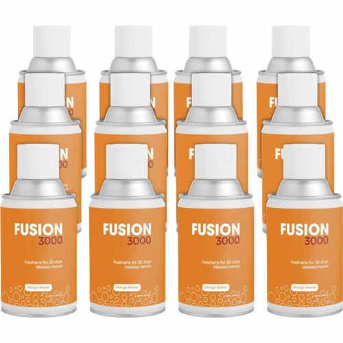 Fresh Products Air Freshener Refill,Metered,30-Day,Mango Breeze,12/CT-FRSMAIRMG
