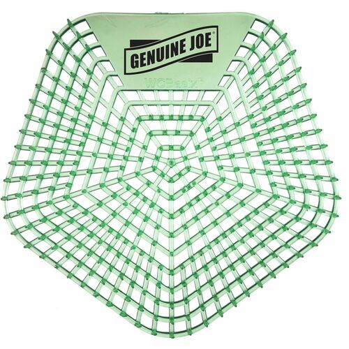 Genuine Joe Urinal Screen,Cucumber Melon,30-Day,10/CT,Green-GJO85185