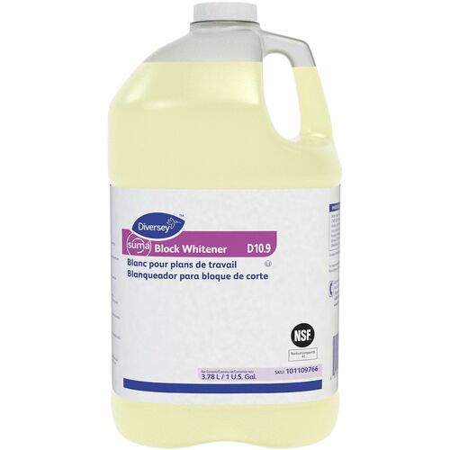 Diversey Care Whitener/Cleaner,f/Food Prep Surfaces,1 Gallon,Yellow-DVO101109766