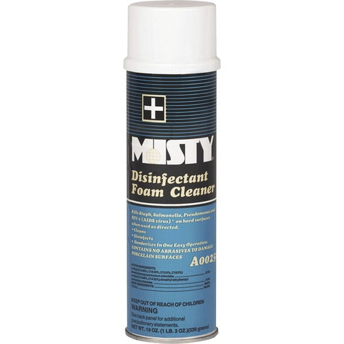 Amrep,Inc. Disinfectant/Cleaner, Foam, Aerosol, 19oz, 12/CT, WE