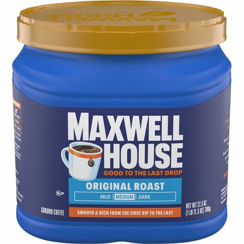 Kraft Foods Coffee,Original,Medium Roast,Ground,27.5oz