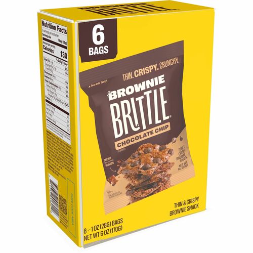 Kars Nuts Snack,Chocolate Chip Brownie Brittle,1 oz,6/BX,BN