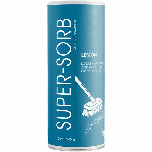 Fresh Products Liquid/Spill Absorber, Shake Can, 12oz, Lemon Scent-FRSSS24LE