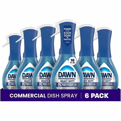 Procter & Gamble Commercial Dish Detergent,Powerwash,Heavy-Duty,Spray,16oz,6/CT,BE