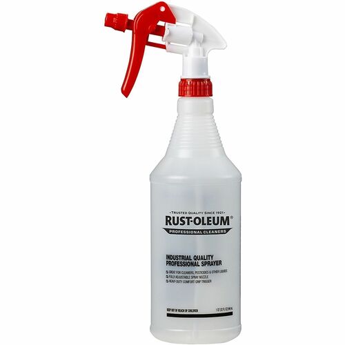 Rust-Oleum TriggerSprayBttle,3Finger,AdjusNozz,GradMeasur,Label,32oz,CR