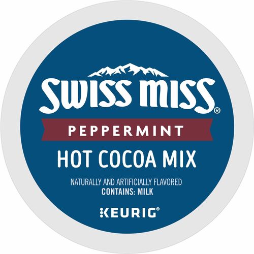 Green Mountain Hot Cocoa,Peppermint,K-Cup,22/BX,4BX/CT-GMT8526CT